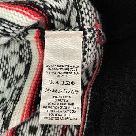 Free People SMALL By The Fire Fair Isle Sweater Dress Wool blend - Picture 6 of 8